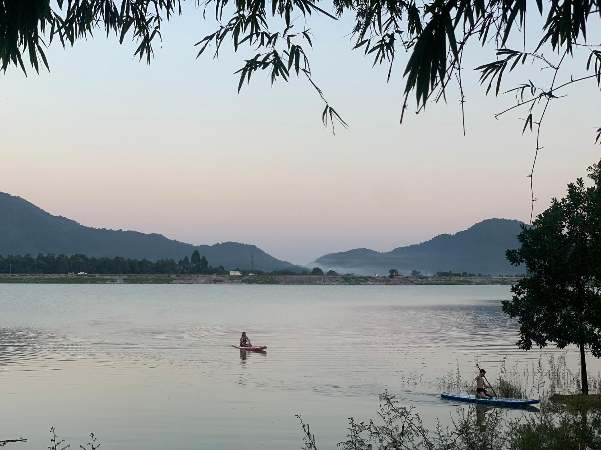 Chu Thien Homestay And Camping Hanoi Exterior foto